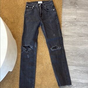 Agolde Charcoal Denim Jeans
